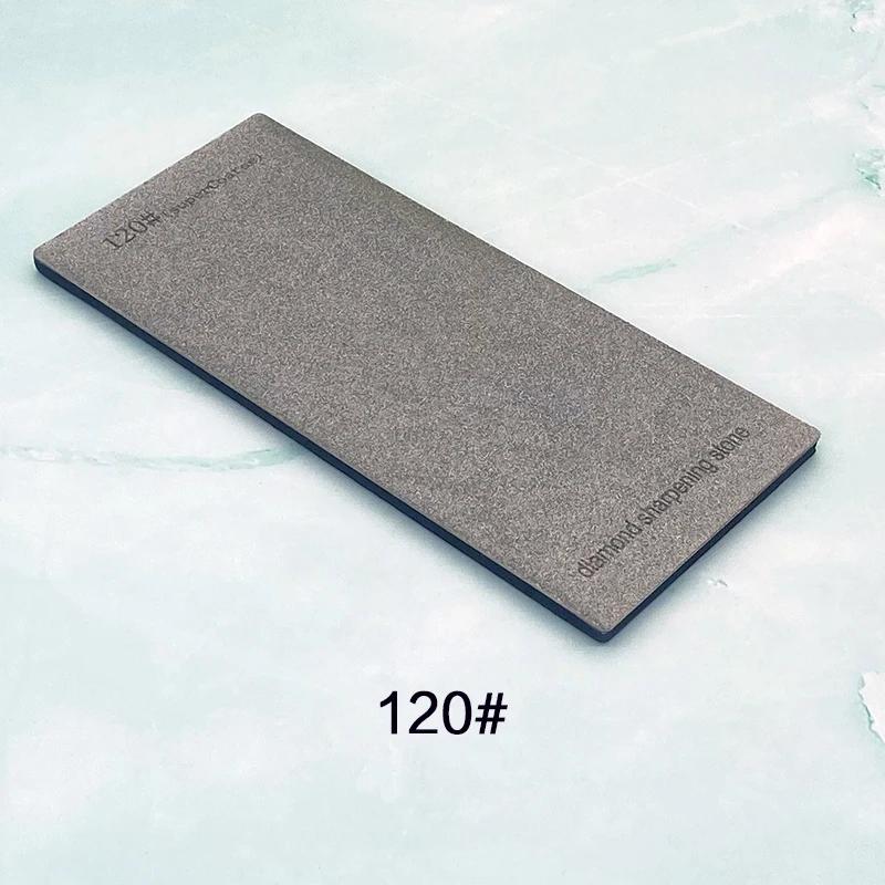 DiamantSchleifstein Messerschärfer Anti-Rutsch-Basis 120~3000 Küchenmesser Schärfwerkzeug Set 4-8 Dünne Klinge Platten Set