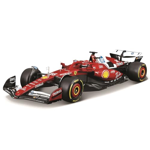 Bburago 2025 Модель 1/18 Масштаб F1 Ferrari SF-25 #16 Шарль Леклер Гран-при Австралии / Металлическая модель автомобиля 18-16816 (# 16)