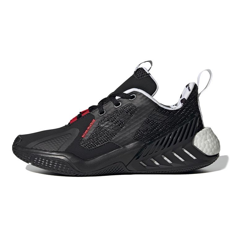 (PS) adidas Star War 4uture One J  Black White Red  Kids  FV5793 EU 35⅔