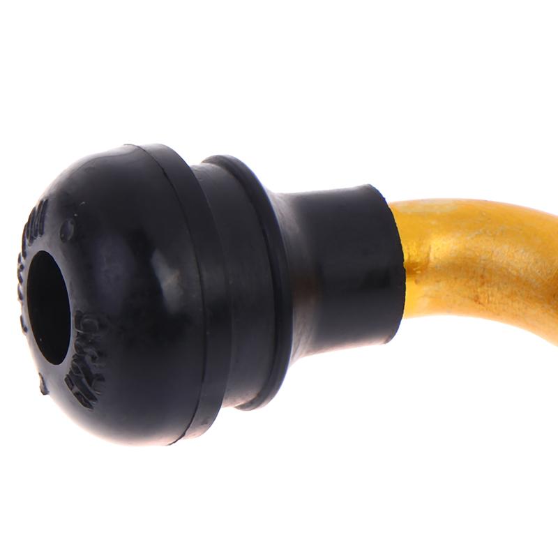 2 Stück Pvr 70/60/50/40 Motorroller Snap-In/Schraub-Metall-Reifenventil 90-Grad-Gummi-Winkelventil Moto Elektroroller Fahrrad