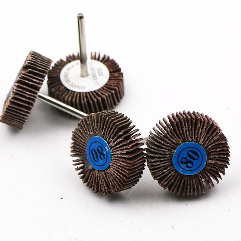 Pack of 5 80 Grit Sanding Flap Discs 32mm Shank Quality Materials For Metal Polishing Grinding Work Use