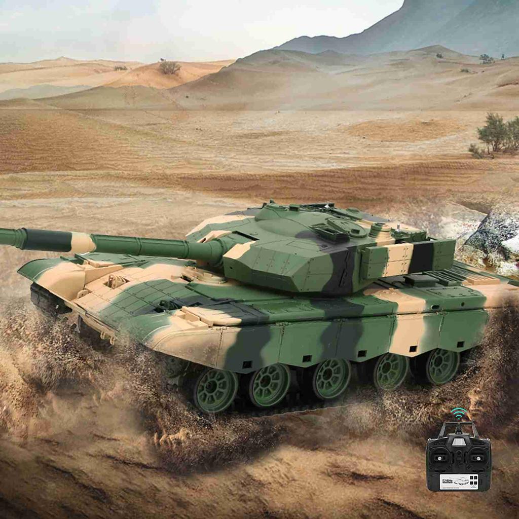 116 2.4G Electric Remote Control Simulation Tank Model Alloy Light Sound Kid Toy