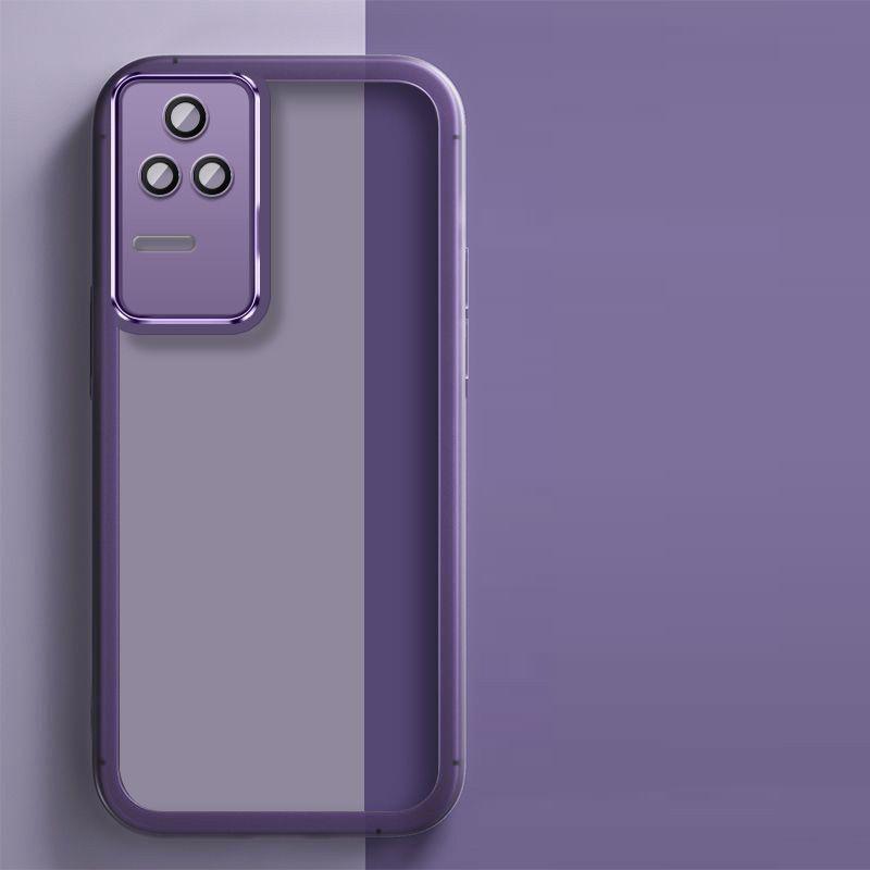 

For Xiaomi Poco F4 Case Poco F4 Phone Case POCO F4 Cover poco f4 Cases Shookproof Plating Silicone back cover Poco F4