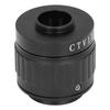 Microscope Camera Mounting Interface Kit 1X Focal Adjustable CTV Installation Port 38mm Mount Lens