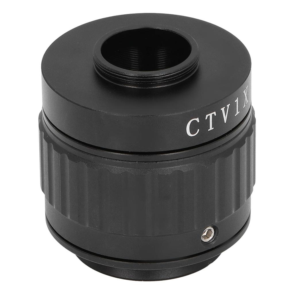 Microscope Camera Mounting Interface Kit 1X Focal Adjustable CTV Installation Port 38mm Mount Lens