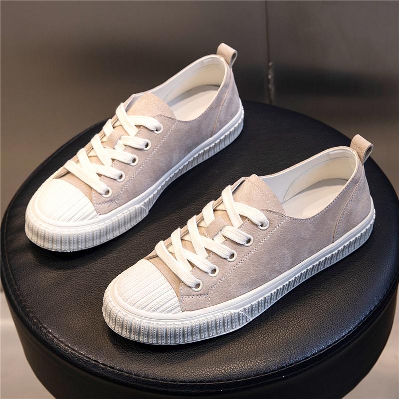 Spring 2025 new leather little white shoes women's flat-bottomed casual sports single shoes women's soft-soled women's shoes are trendy, comfortable
