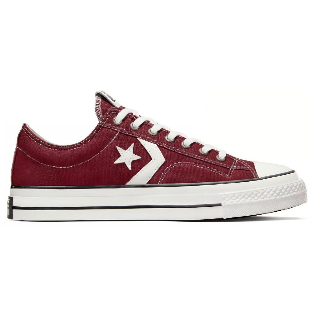 Converse Star Player 76 Low top Canvas Shoes Unisex Cherry Red A08116C