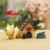 Harz Hunde Schwein Ente Igel Haus Miniatur Set Mit Cartoon Stil Für Hausdekoration Und Geschenk