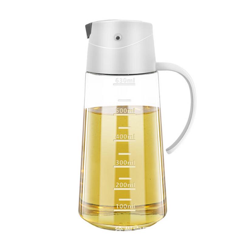 Automatic Opening Glass Oil Dispenser Set