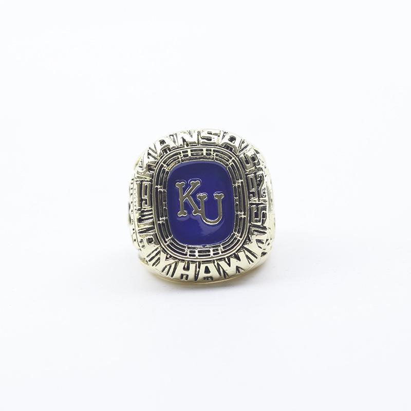 1992 University of Kansas Jayhawks NCAA Basketball Championship Ring Size 11