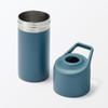 MUJI 84908187 Cold holder for plastic bottles that can be carried while kept cold - Dark blue, for 500-650mL