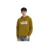 Vans Colorblock Pullover-Hoodie mit Buchstabenlogo und Fleecefutter, Unisex-Oberteile, Olivgrün VN0A5H87YXH