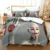 Personality Technology Anonymous Bedding Set Duvet Cover Bed Set Quilt Cover Pillowcase Comforter King Queen Size Boys Adult026