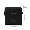 Record Album Case Organizes 120Vinyls Secure Bottom Design Easy Carry Handle Storage Box Adjustable Divider Design