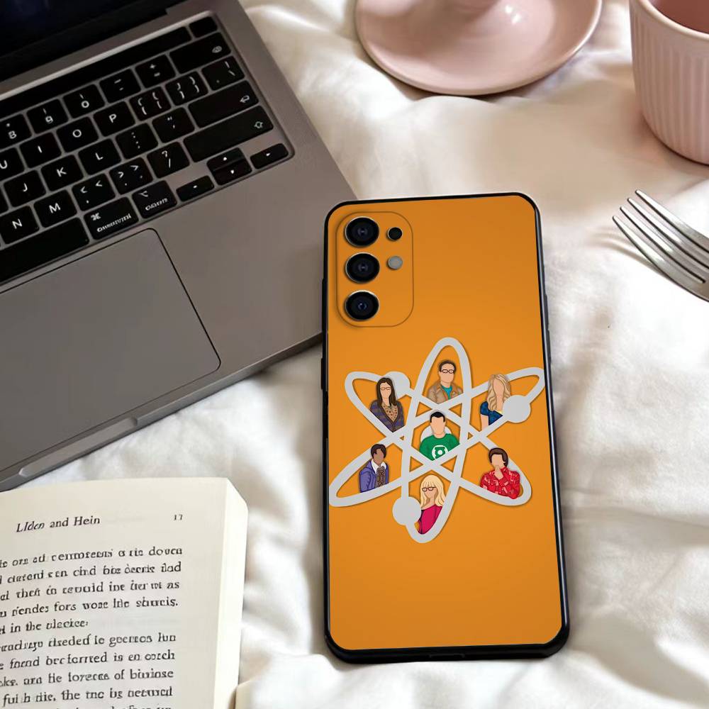 TV The B-Big Bang Theory Phone Case For Samsung S25,24,23,22,30,21,10,9,Ultra,Plus,Lite,FE,4,5 G Soft Black Case