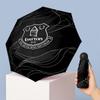 Everton Football Pattern Printed Mini 5 Folds 8 Ribs Compact Umbrella Windproof Waterproof Lightweight Portable Folding
