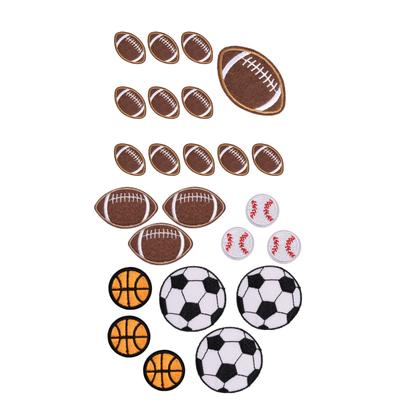 Rugby Sportmannschaft Abzeichen Computerstickerei Stickerei Aufnäher