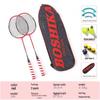 Qingmeng Blue Badminton Racket Set (Pair) with Accessories