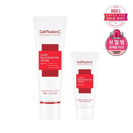 Cell Fusion C Laser Rejuvenation Cream[Anti-Aging / Moisture Barrier] 50ml + 20ml Bonus