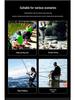 Anti-Water-Flow Luminous Float Rod Tip Cord with Eye-Catching Bean for Mèn Gān Fishing Method