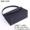 Aurora Black Formal Bag, Made In Japan, Twin Ribbon Design, Water-Repellent, Large, Black, Suitable for Funerals, Wakes, and Entrance Ceremonies (A)