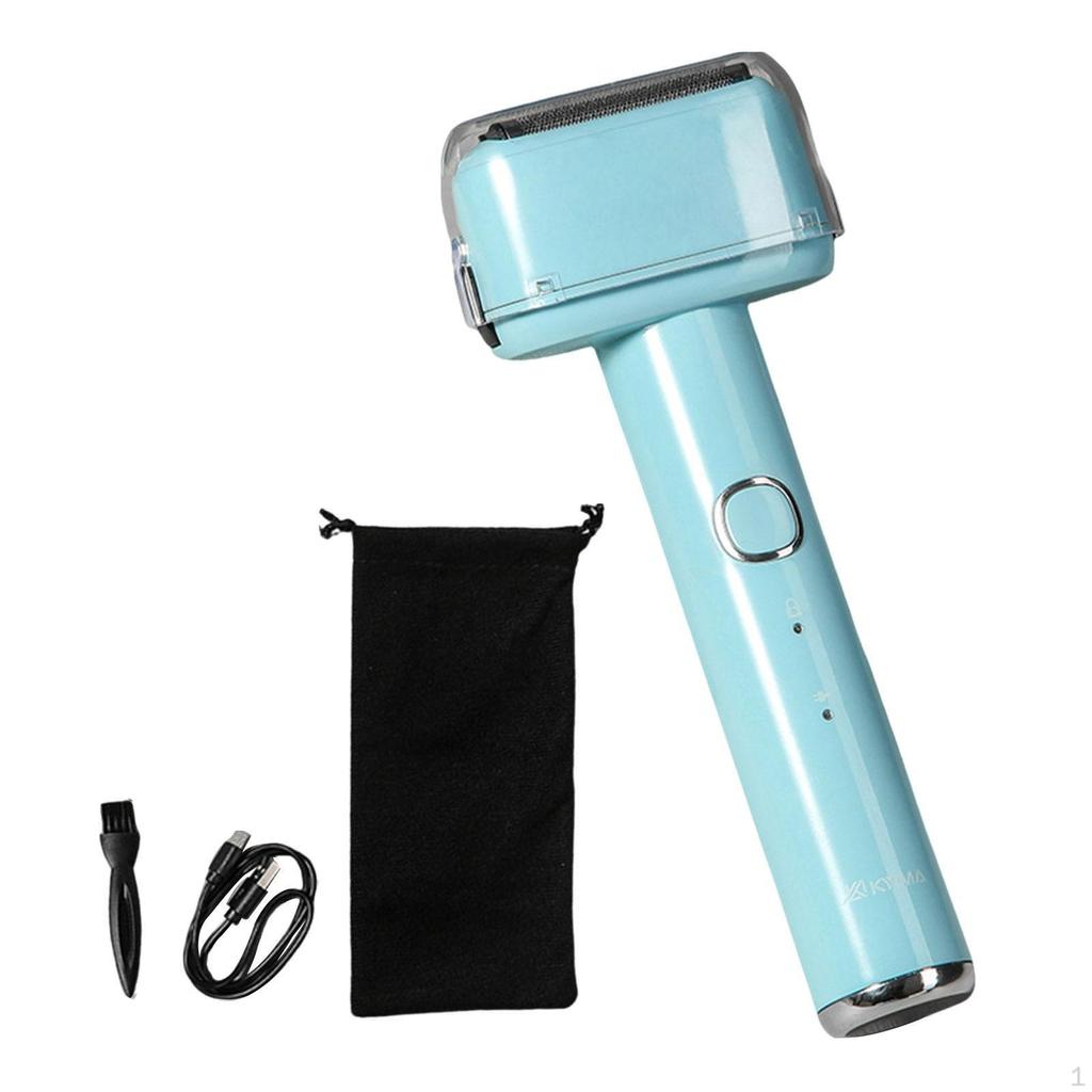 Electric Shavers Facial Beard Trimmer Pocket Size USB Charging with Storage Bag Portable
