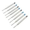 10Pcs Ball Points Pens Refills Metal Ballpoint Pen Refills, Replaceable Refills