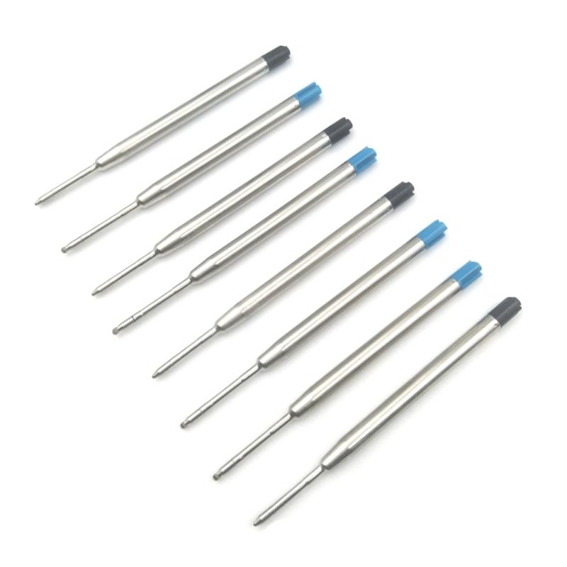 10Pcs Ball Points Pens Refills Metal Ballpoint Pen Refills, Replaceable Refills