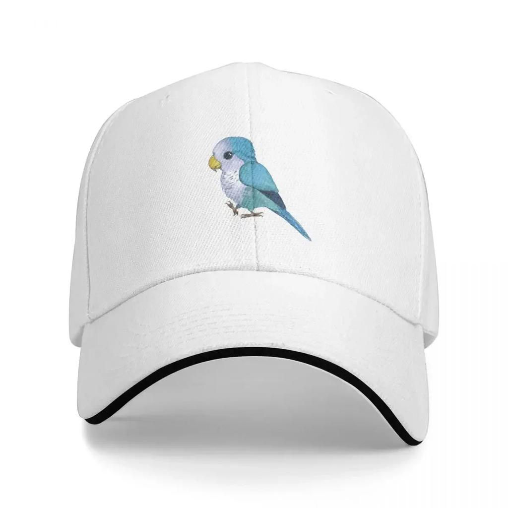 Very cute blue parrot Baseball Cap Snapback Cap Sunscreen Golf Hat Luxury Hat Unisexs Luxury Womens