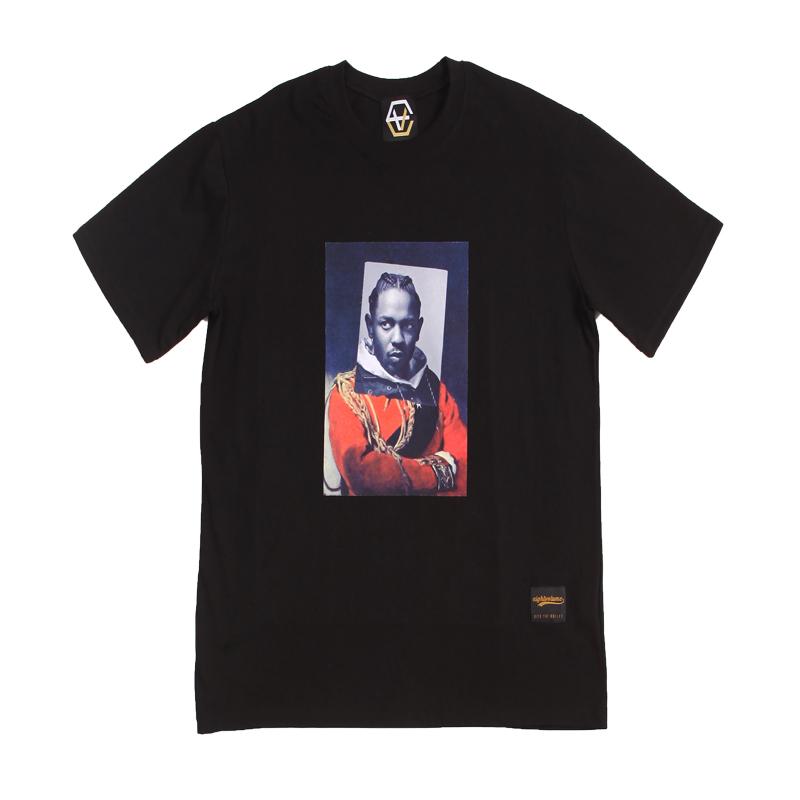 EIGHTVOLUME Ev Lamar Portrait Tee (Black)