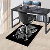 1PC Viking Raven Non-Slip Floor carpet, suitable for Office, bedroomand playrooms. It can also be used as a sofa footrest cover-T106