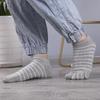 Women's Cotton Five-Toe Socks - Anti-Slip, Short Tube, Low Waist, Separate Toe Design