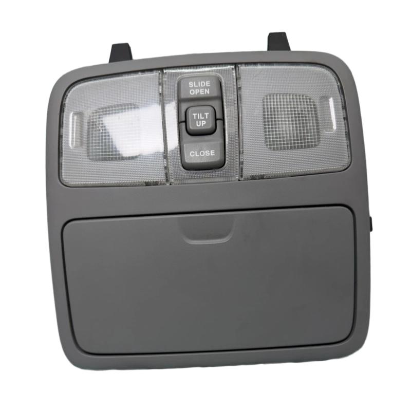 928102H000 Overhead Console with Dome Light & Sunroof Switch for Hyundai Elantra HD 2006-2010 Gray OEM 92810-2H000