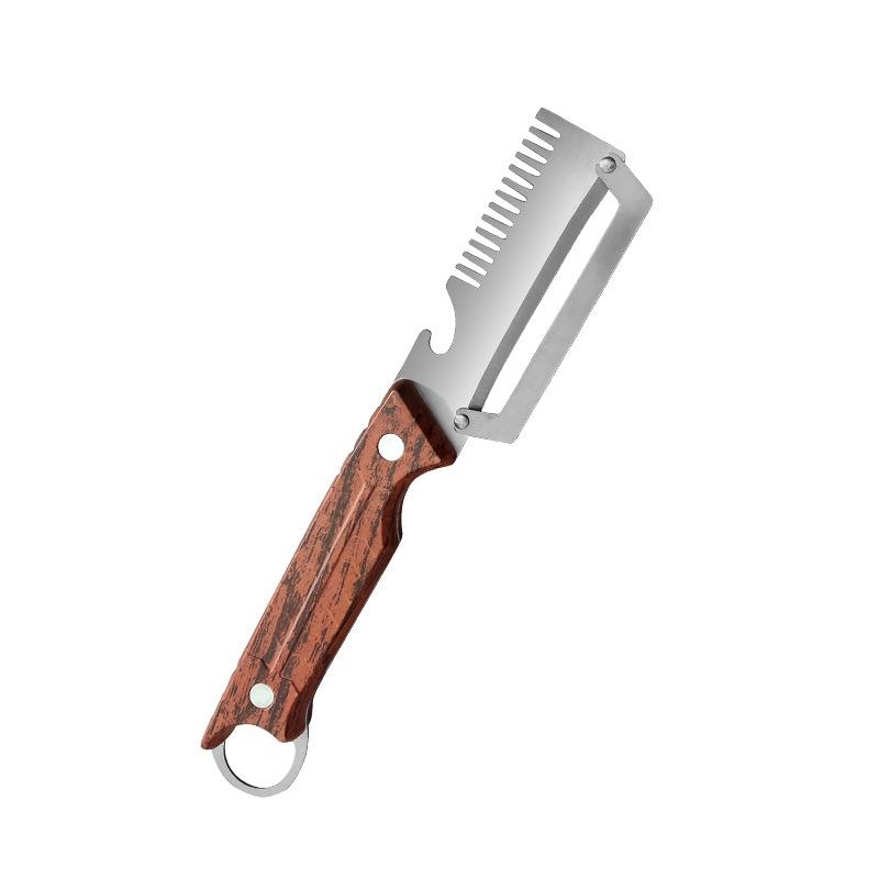 Innovative Stainless Steel Potato Peeler with Multi-Purpose Functionality for Everyday Use