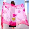 Women's Chiffon Scarf - Lightweight, Printed Sun Protection for Spring, Summer, Fall - Versatile Beach Shawl