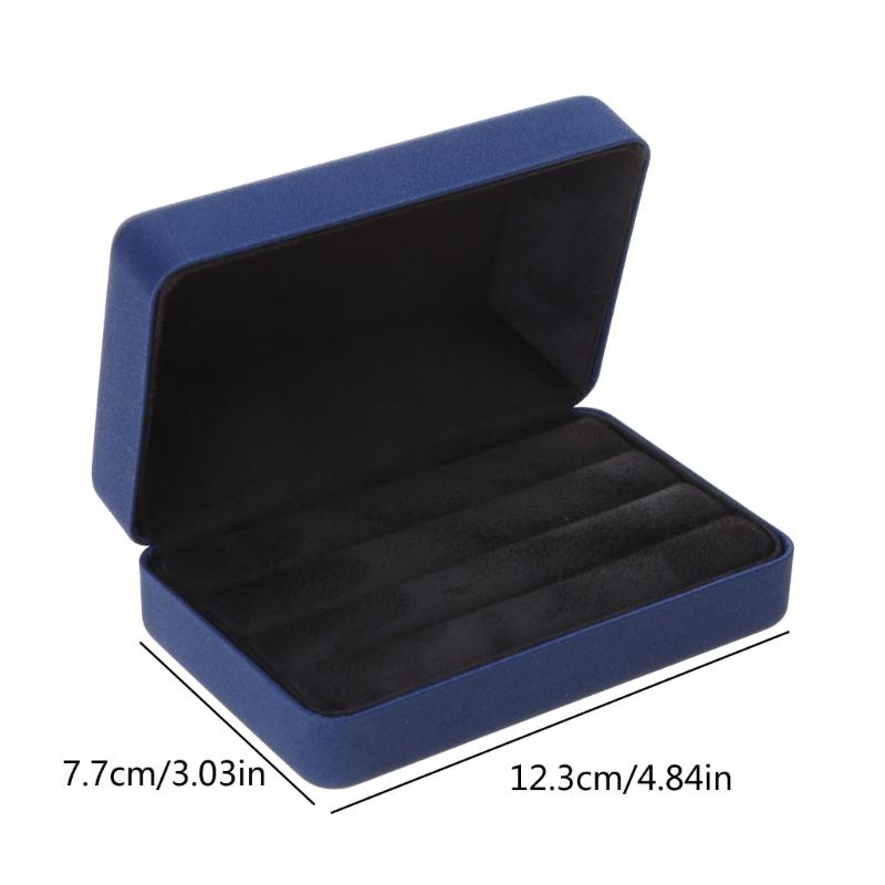 Jewelry-Ring Organizer Box Portable Small Storage Display-Case Fashion Ring Tray Holder Showcase for Travel or Home