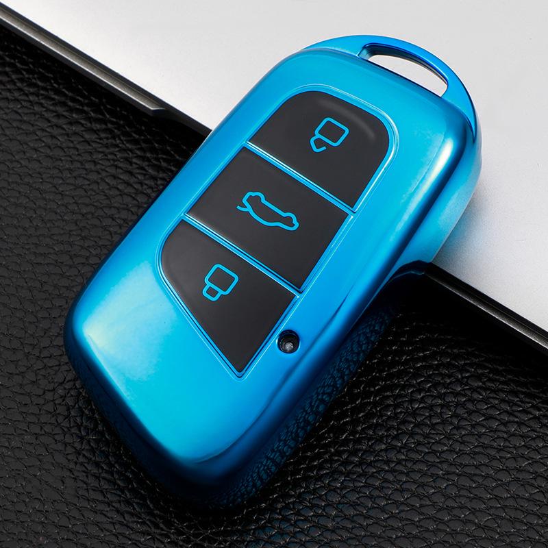 Compatible Key Case for Chery Arrizo 5, GX Tiggo 8/7/5X (2020 Model) - Includes Car Key Bag & Buckle