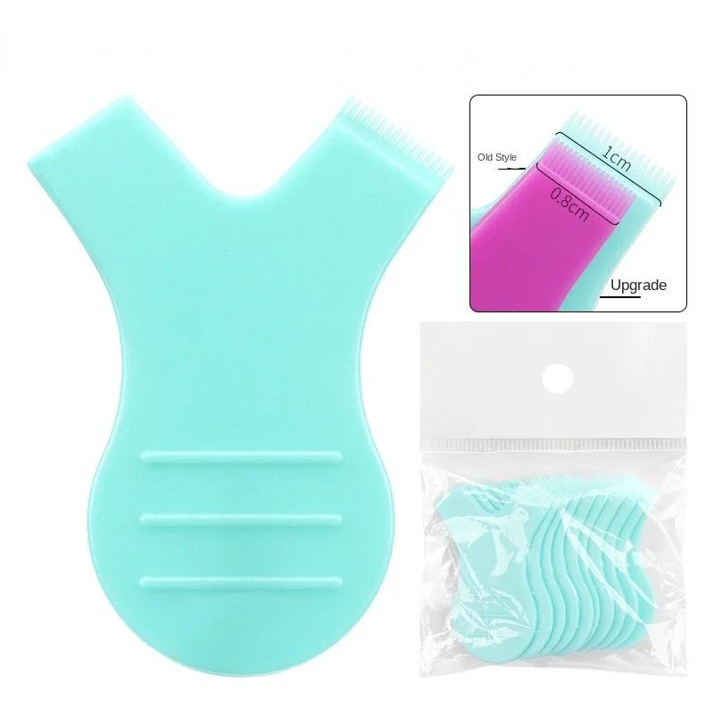 10pcs Makeup Eyelash Brushes Reuseable Plastic Clean Comb Y shape Eyelashe Lifting Curler Eye Lash Extension Perm eyelashe Tools