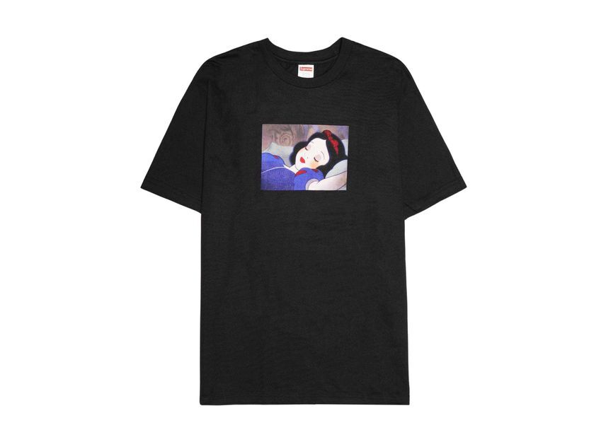 Supreme Snow White Tee Black XL