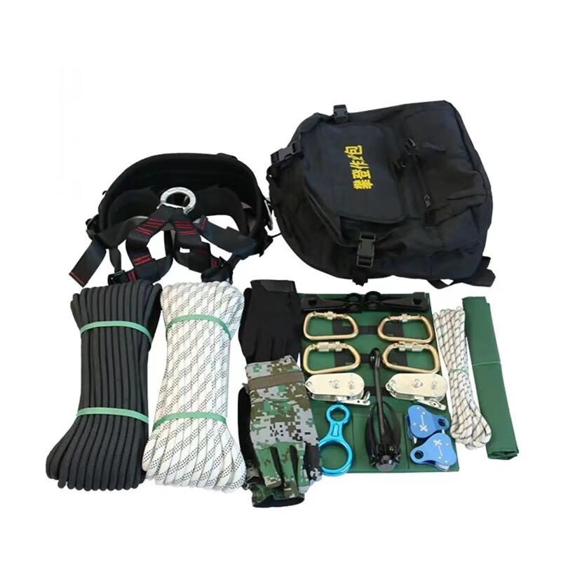 

Outdoor Climbing & Rescue Equipment Backpack Set