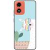 Caes for Motorola Moto G04 Black luxury Back Silicon Cover on MotoG04 Full protection shockproof bumper