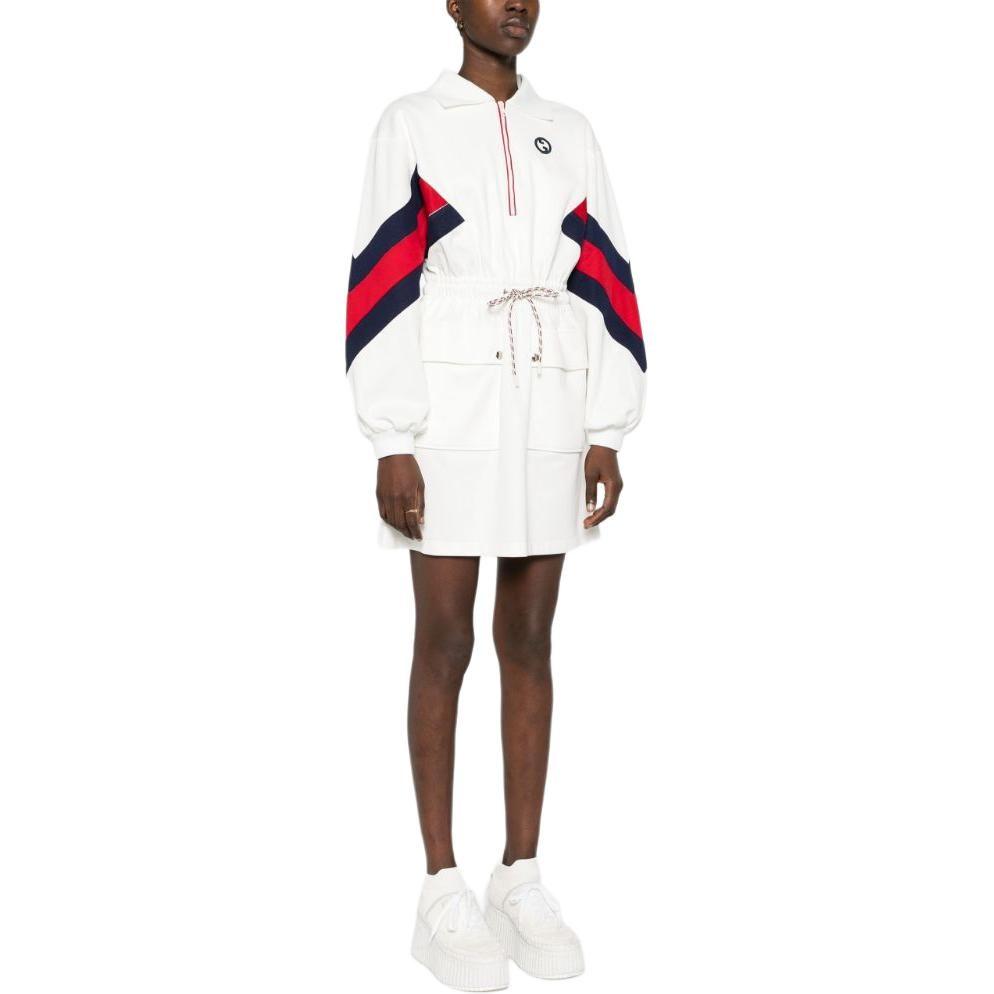 GUCCI Technical Jersey Polo Dress 747010XJFUZ9088