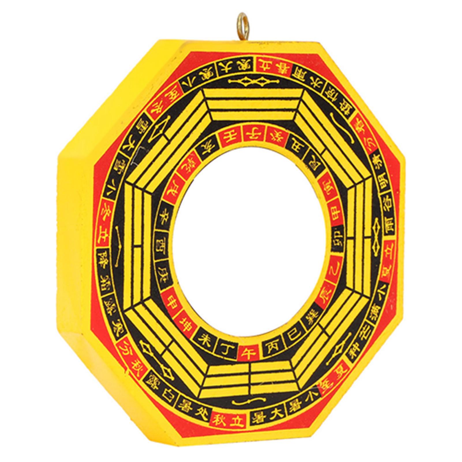 

Традиционное китайское фэн-шуй выпуклое вогнутое зеркало Багуа для дома, бизнеса, на удачу 4-inch