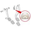 Automotive Brake Pedal Stabilizers Clip Universally Fit Design Effortlessly Tool Less Installation 1K0721169 1J0721169A