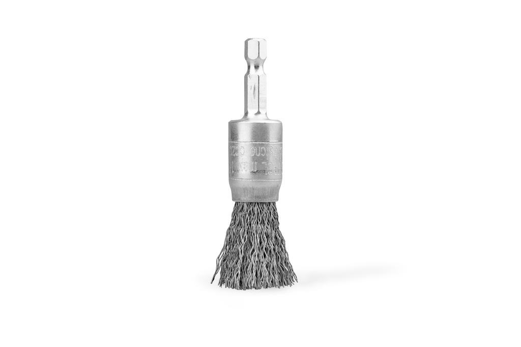 Brush With Bit 1/4 Steel Wire Fi17Mm - Sz Db 17