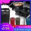 For Jeep 1pc Stainless Steel Thermos Coffee Thermal Mug Hot Water Drink Vaccum Bottle For Jeep Renegade Patriot Wrangler Cher