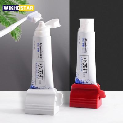 Spremi dentifricio multifunzione Spremi tubetto rotante Dispenser di dentifricio antiscivolo portatile facile Set di accessori per il bagno
