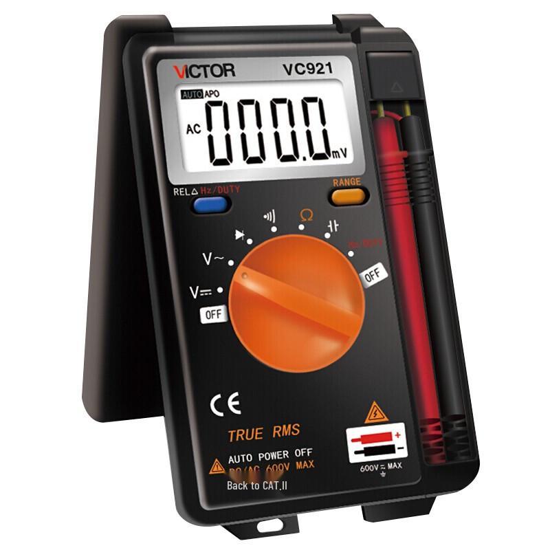 VICTOR VC921 Mini True RMS Digital Multimeter (CN version)