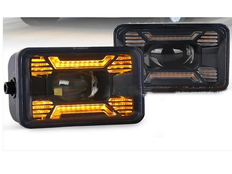 LED Dual-Color Fog & Daytime Running Lights for 2015-2020 Ford F150 Front Bumper