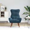 Armchair Blue 69 X 74 X 93 Cm Velvet